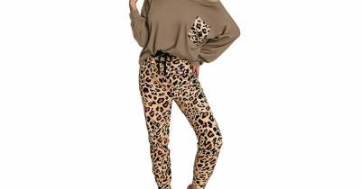 This Leopard-Print Set Is the Key to Nailing At-Home Style - www.usmagazine.com