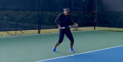 Serena Williams Nailed Megan Thee Stallion's "Body" Challenge on the Tennis Court - www.marieclaire.com