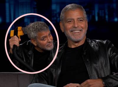 George Clooney Talks His & Wife Amal's 'Dumb' Parenting Mistake On Jimmy Kimmel Live! - perezhilton.com