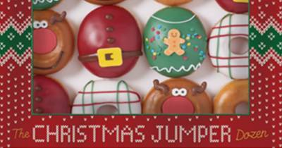 Krispy Kreme launches limited-edition Christmas jumper doughnut range and offers a festive freebie - www.dailyrecord.co.uk