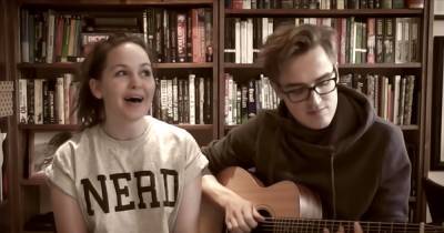 I'm a Celebrity finalist Giovanna Fletcher shows off her amazing singing voice in throwback duet with husband Tom Fletcher - www.ok.co.uk