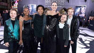 Angelina Jolie Jokes About Her 6 Kids Not Letting Her ‘Touch’ Their Phones In New Interview - hollywoodlife.com