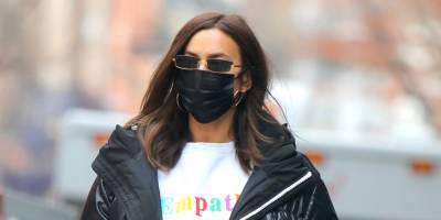 Irina Shayk Urges 'Empathy' While Wearing a Chic Sweatsuit During Coffee Run in NYC - www.justjared.com - New York