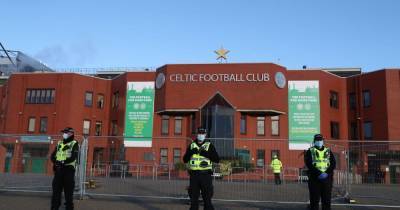 Celtic protesters sent firm warning as large police presence protects Parkhead ring of steel - www.dailyrecord.co.uk