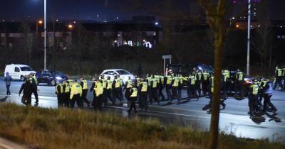 Two men arrested during protests outside Celtic Park after St Johnstone draw - www.dailyrecord.co.uk