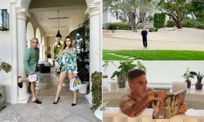 Robbie Williams & Ayda Field's homes in LA, London & Malibu are like hotels - see inside - hellomagazine.com - London - Los Angeles - Malibu