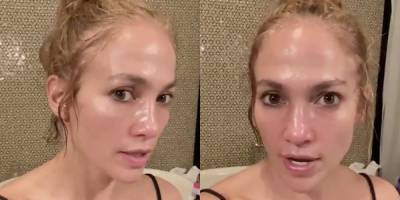 J.Lo Shows Her Natural Skin in a Makeup-Free Video and Reveals She's Never Tried Botox - www.marieclaire.com