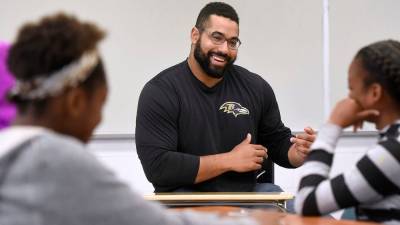 Former NFL player Urschel sells virtue of math to youngsters - www.foxnews.com - state Massachusets