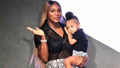 Serena Williams’ Daughter Olympia, 3, Gives Her A Fake COVID Test In Adorable Video — Watch - hollywoodlife.com