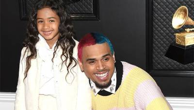 Chris Brown Daughter Royalty, 6, Show Off Their Skills In Daddy-Daughter Dance-Off Video - hollywoodlife.com