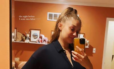 Gigi Hadid Reveals Selfie From Night Before She Went Into Labor, Shows Off Her Daughter's Room - www.justjared.com