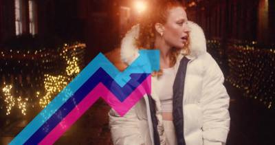 Jess Glynne's This Christmas flies to the top of the Official Trending Chart - www.officialcharts.com