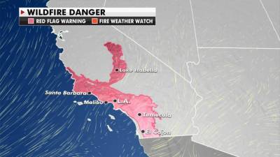 Critical fire danger continues for Southern California - www.foxnews.com - California