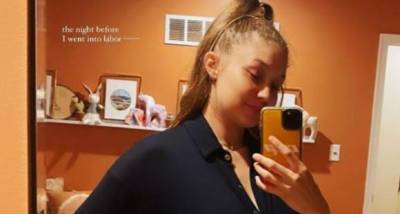 Gigi Hadid shares a selfie from night before she went into labour; Gives an INSIDE LOOK at Baby ZiGi's nursery - www.pinkvilla.com