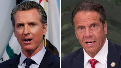Joe Concha rips Dem governors for 'pathetic' favoritism of celebs over small-business owners - www.foxnews.com - California