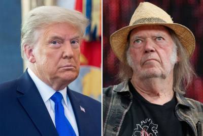 Neil Young quietly drops ‘Rockin’ lawsuit against President Trump - nypost.com - USA - county Tulsa