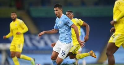Rodri sits out Man City training ahead of Champions League meeting with Marseille - www.manchestereveningnews.co.uk - Manchester