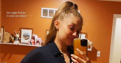 Gigi Hadid Shares Pic of Her Baby Bump the Day Before She Gave Birth, Closer Look at Her Nursery - www.usmagazine.com