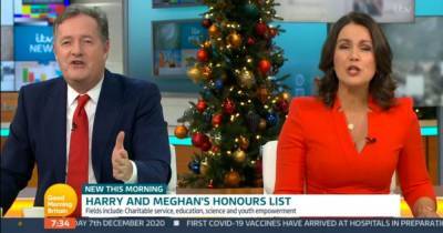 Piers Morgan takes swipe at Meghan and Harry over 'honours list' - www.dailyrecord.co.uk - Britain