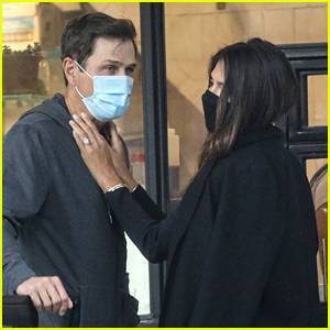 Pia Miller Flashes Engagement Ring While On Coffee Run With Fiance Patrick Whitesell - www.justjared.com - Los Angeles