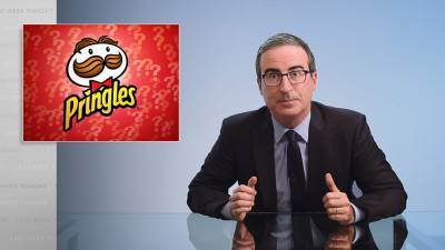 Pringles Mascot Responds To John Oliver’s Odd ‘Last Week Tonight’ Request To Unveil Full Body, Donates $10K To Charity In Honor Of HBO Host - deadline.com