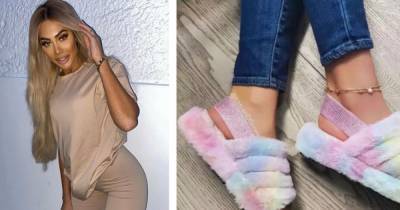 Chloe Ferry's brand Ferry Homely have these designer dupe Ugg slippers for less than £20 - www.ok.co.uk