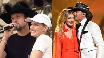 Tim McGraw Faith Hill Then Now: See Photos Of The Couple Through 24 Years Of Marriage - hollywoodlife.com