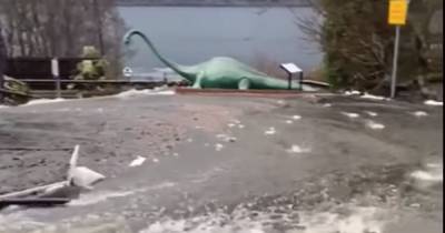 Loch Ness Monster nearly washed away as 'crazy' flash flooding rips through iconic Scots hotel - www.dailyrecord.co.uk - Scotland