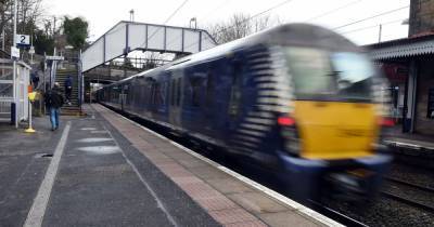 Services between Glasgow and Edinburgh cancelled after person hit by train - www.dailyrecord.co.uk - Scotland