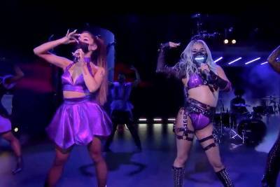 Ariana Grande & Lady Gaga storm to top of Billboard 2020 hits list with Rain On Me - www.hollywood.com