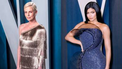 Charlize Theron Pokes Fun At Kylie Jenner’s Big Lip Pics With Hilarious Parody Photo - hollywoodlife.com