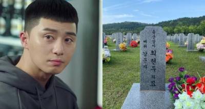 Park Seo Joon takes a break from Dream to visit his grandfather's grave: I'll come back again - www.pinkvilla.com - South Korea - North Korea