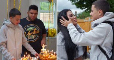 Katie Price throws incredible surprise 15th birthday party for son Junior as Harvey plays the keyboard in exclusive video - www.ok.co.uk