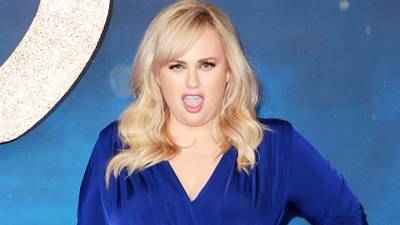 Rebel Wilson Looks Incredible In Plunging Blue Dress After Weight Loss — Gorgeous Pic - hollywoodlife.com