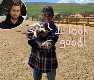 Fans FREAK OUT After Kourtney Kardashian Rocks One Of Scott Disick’s Flannel Shirts! - perezhilton.com - Wyoming