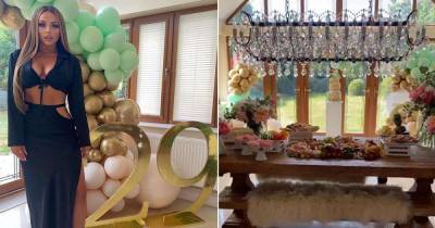 Little Mix star Jesy Nelson's rotating birthday cake has to be seen to be believed - www.msn.com
