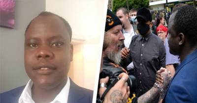Why I shook the hands of the counter-protesters: the Bolton Black Lives Matter activist who stopped the fighting and started talking - www.manchestereveningnews.co.uk - Britain - Manchester - Sudan