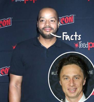 Donald Faison Talks Being ‘Judged’ By His Skin Color In Raw Conversation About Race With Zach Braff - perezhilton.com