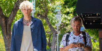 Machine Gun Kelly Jumps Off Car Door While Out With Mod Sun After Megan Fox Kiss - www.justjared.com - Los Angeles