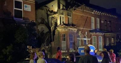 "We thought it was lightning" - House collapses in the middle of a Chorlton street after storms batter the suburb - www.manchestereveningnews.co.uk - Manchester