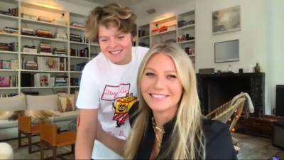 Gwyneth Paltrow’s 14-Year-Old Son Moses Crashes Her ‘Tonight Show’ Interview And He’s So Grown - www.etonline.com