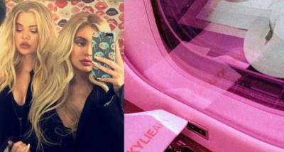Khloe Kardashian shares a picture of Kylie Jenner’s pink private jet called 'Kylie Air’ worth USD 50 Million - www.pinkvilla.com
