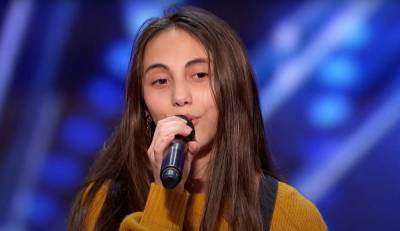 Simon Cowell Gives 12-Year-Old Ashley Marina Three Chances To Stun On ‘AGT’ - etcanada.com