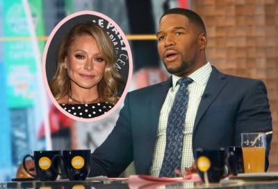Michael Strahan Was Afraid Of ‘Speaking Up’ As A Black Man On Live! With Kelly - perezhilton.com