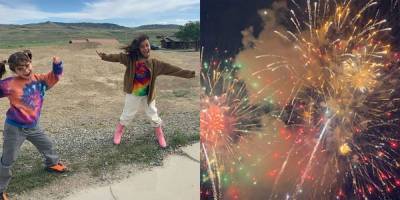How Kim Kardashian's Daughter North West Celebrated Her 7th Birthday: Fireworks and a Trip to Wyoming - www.elle.com - Wyoming