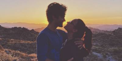 Demi Lovato and Her 'Love' Max Ehrich Posted Very Extra Kissing Photos Amid Engagement Rumors - www.elle.com
