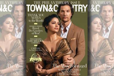 Matthew McConaughey And Camila Alves Are On The Cover Of The New ‘Town & Country’ ‘Philanthropy’ Issue - etcanada.com - Texas