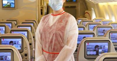 Masks and temperature checks as first post-pandemic Emirates flight lands at Manchester Airport - www.manchestereveningnews.co.uk - Manchester