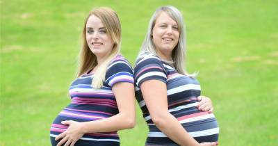 Scots twin sisters who had babies just weeks apart BOTH fall pregnant with second child - www.dailyrecord.co.uk - Scotland