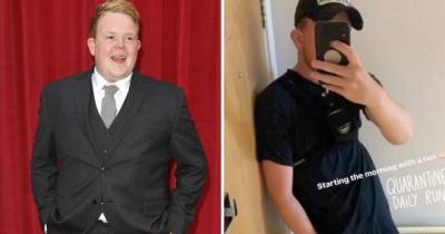 Coronation Street star Colson Smith shows off impressive weight loss again in new picture as he returns to filming - www.ok.co.uk